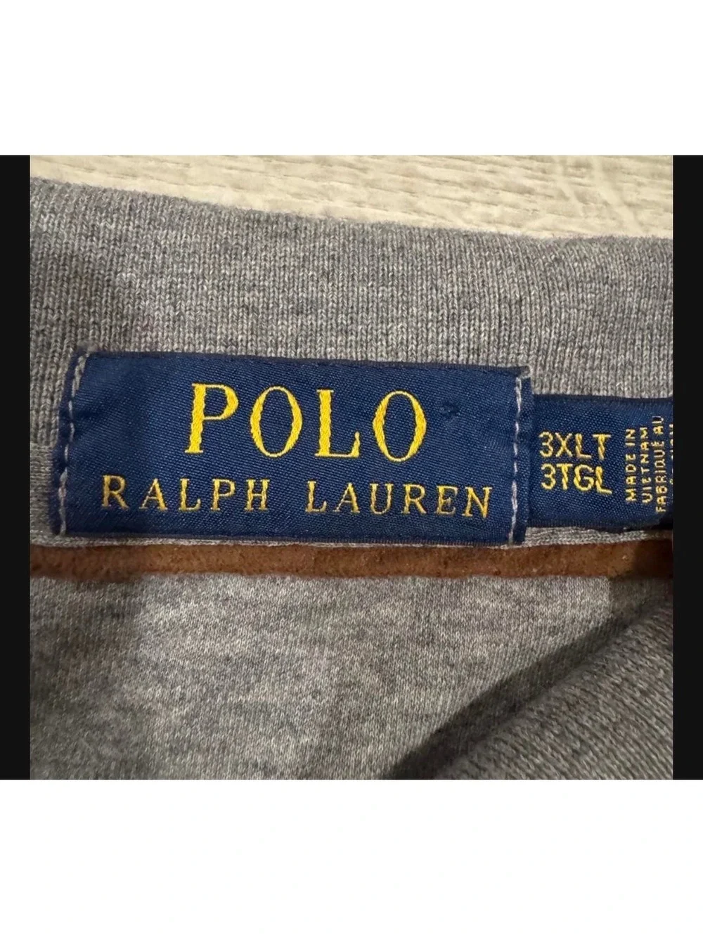 Men’s Polo Ralph Lauren Long Sleeve Polo Size 3XLT